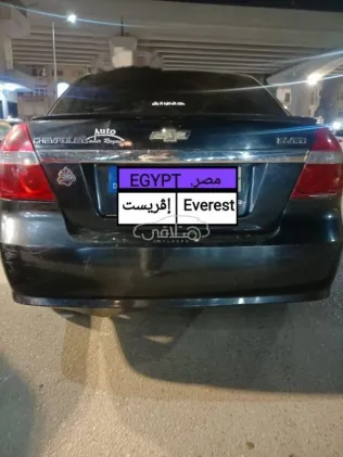 شيفروليه افيو 2019 أسود مستعملة للبيع