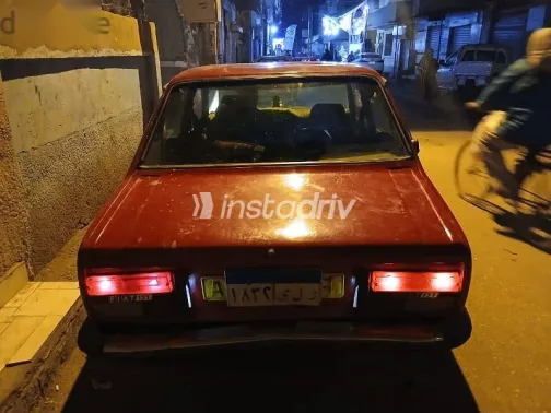 فيات 131 1980 أحمر مستعملة للبيع - 5