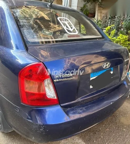 Hyundai Accent 2008 Dark Blue Used for Sale - 7