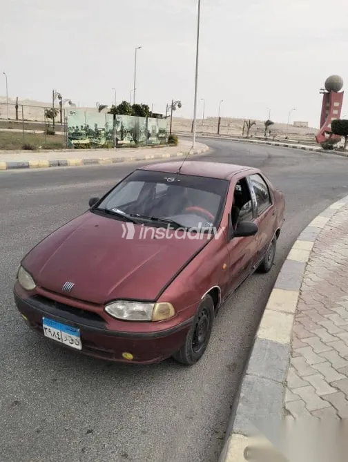 فيات سينا 2001 أحمر مستعملة للبيع - 8