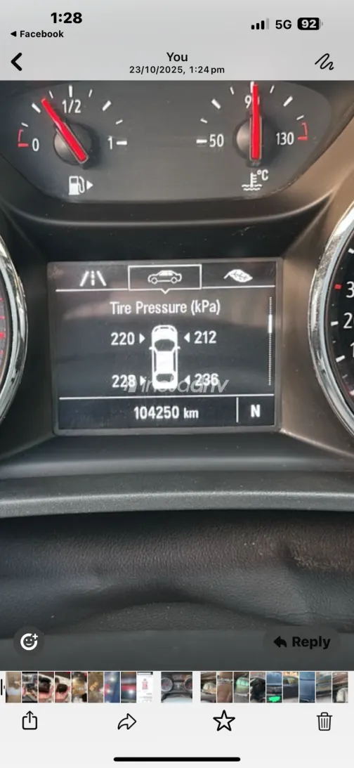 اوبل أنسيجنيا 2018 أبيض مستعملة للبيع - 1