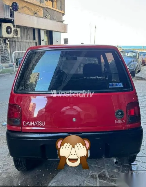 دايهاتسو ميرا 1992 أحمر مستعملة للبيع - 5