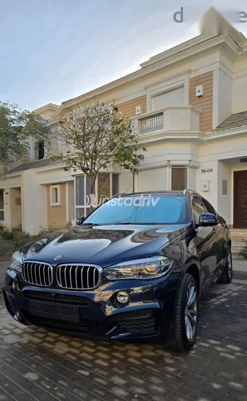 BMW X6 2017 Dark Blue Used for Sale - 1