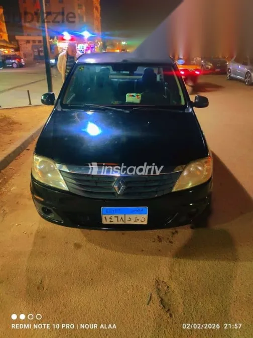 Renault Logan 2010 Black Used for Sale - 4