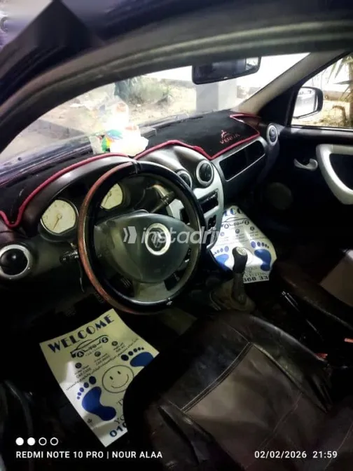 Renault Logan 2010 Black Used for Sale - 8