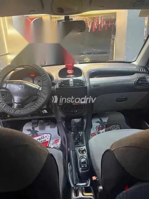 بيجو 206 2008 رمادي مستعملة للبيع - 4