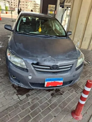 تويوتا كورولا 2010 رمادي مستعملة للبيع