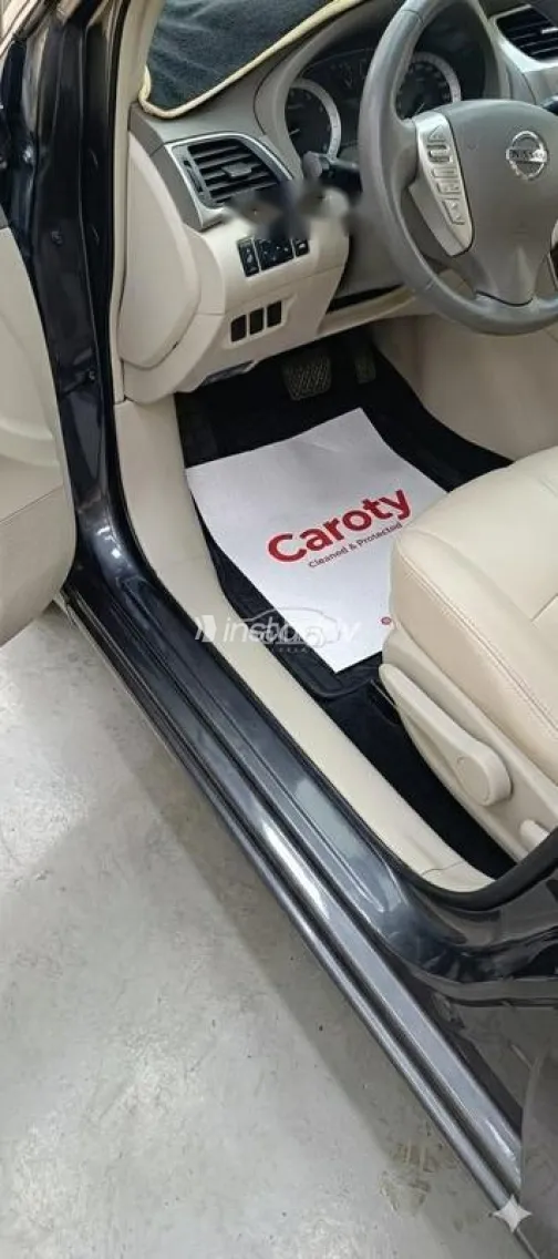 نيسان سنترا 2018 أبيض مستعملة للبيع - 2