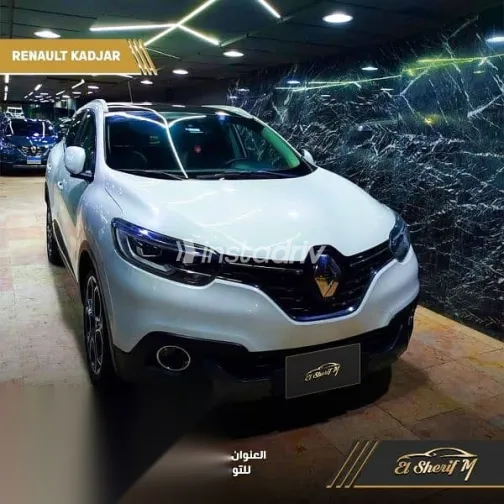 رينو كادجار 2018 أبيض مستعملة للبيع - 2