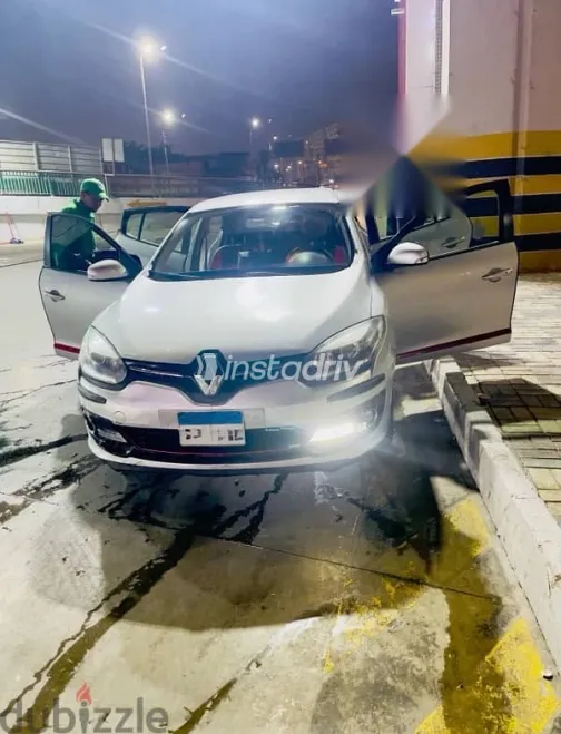 رينو ميجان 2015 رمادي مستعملة للبيع - 2