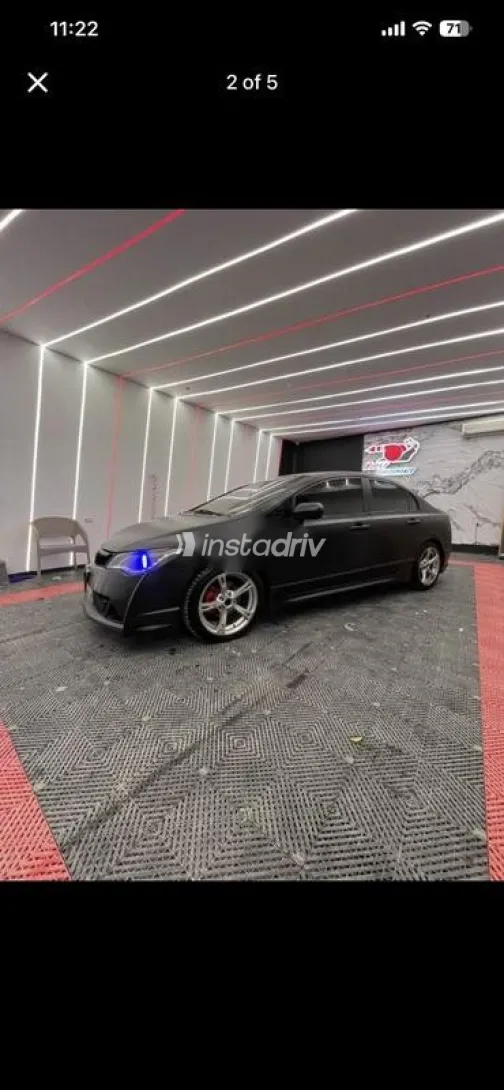 Honda Civic 2009 Black Used for Sale - 2