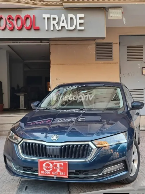 سكودا اوكتافيا 2021 أبيض مستعملة للبيع - 3