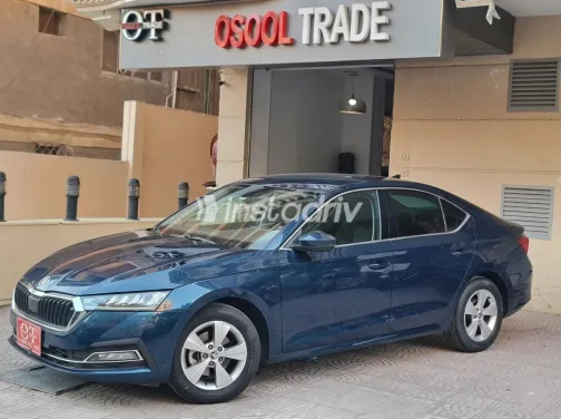 سكودا اوكتافيا 2021 أبيض مستعملة للبيع - 6