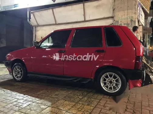 فيات اونو 1998 أحمر مستعملة للبيع - 1