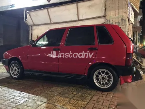 فيات اونو 1998 أحمر مستعملة للبيع - 2