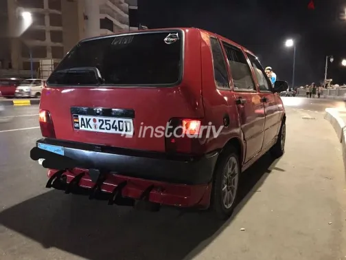 فيات اونو 1998 أحمر مستعملة للبيع - 3