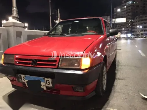 فيات اونو 1998 أحمر مستعملة للبيع - 4