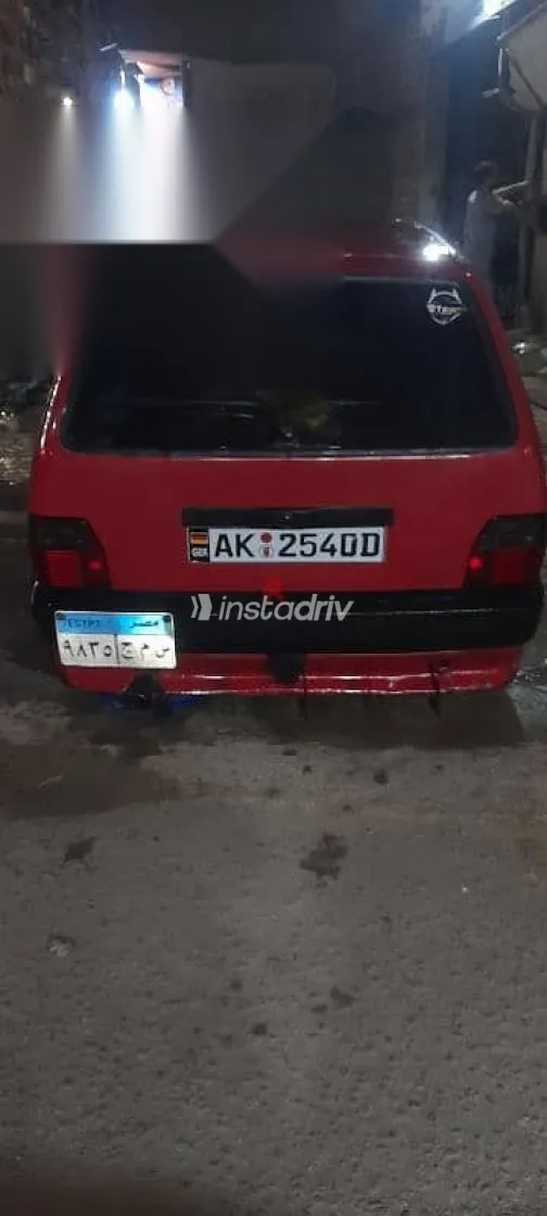 فيات اونو 1998 أحمر مستعملة للبيع - 9