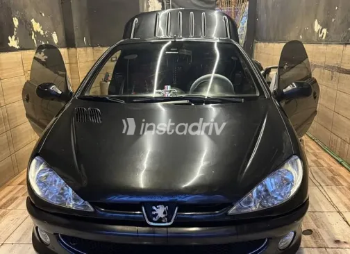 بيجو 206 2005 أسود مستعملة للبيع - 4