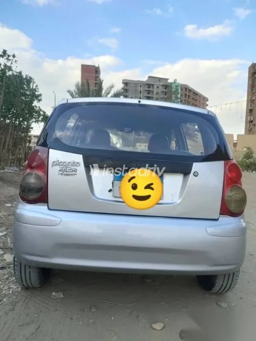 كيا بيكانتو 2010 فضي مستعملة للبيع - 5