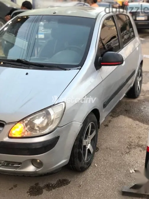 هيونداي جيتز 2007 فضي مستعملة للبيع - 7