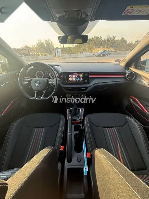 سكودا فابيا 2023 رمادي مستعملة للبيع - 8