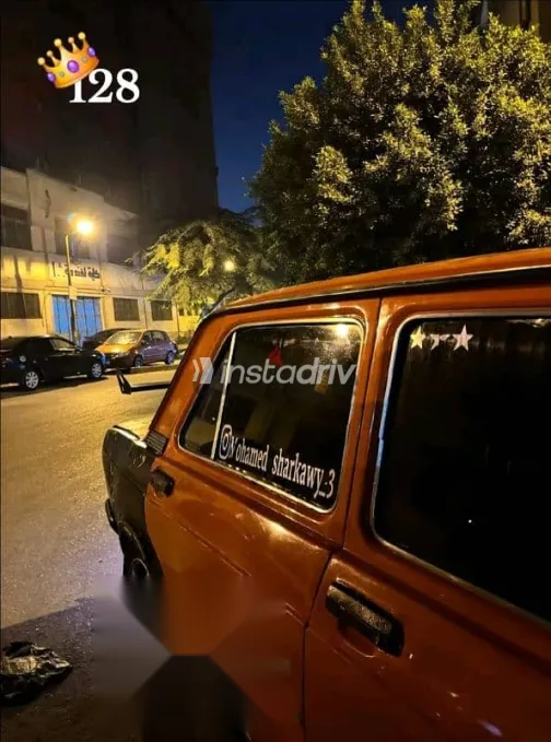 فيات 128 1976 برتقالي مستعملة للبيع - 3