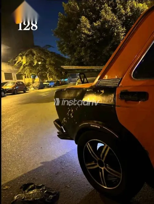 فيات 128 1976 برتقالي مستعملة للبيع - 4