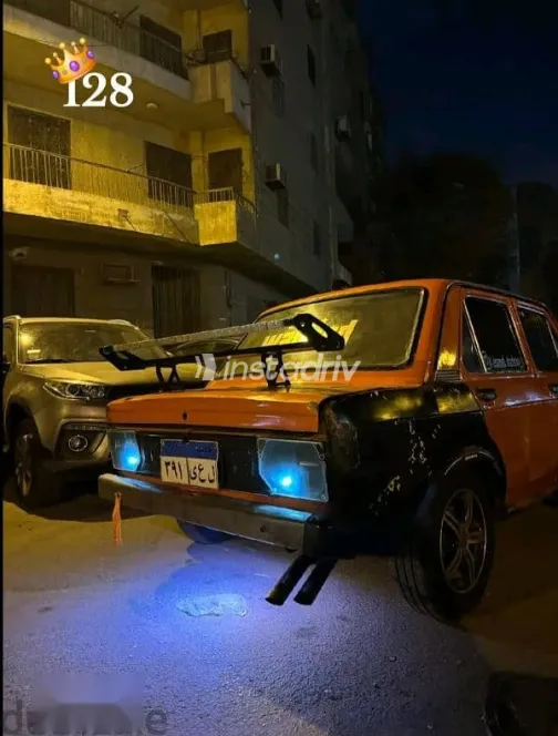 فيات 128 1976 برتقالي مستعملة للبيع - 5