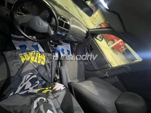 هيونداي فيرنا 2009 أسود مستعملة للبيع - 4