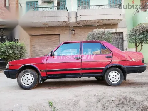 فيات شاهين 2000 أحمر مستعملة للبيع - 4