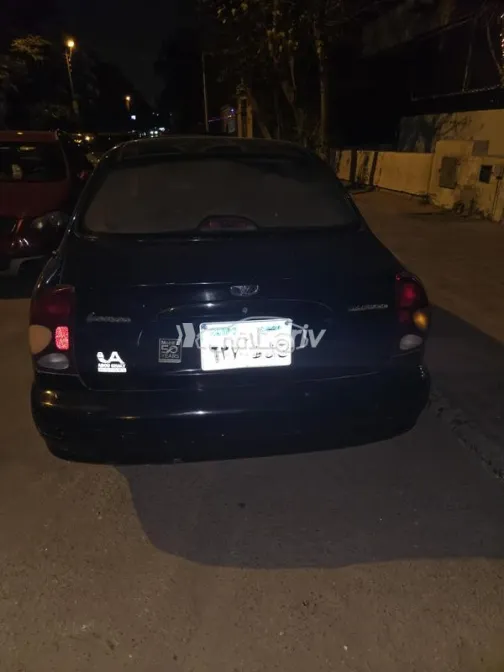 دايو لانوس 2 2001 أسود مستعملة للبيع - 2