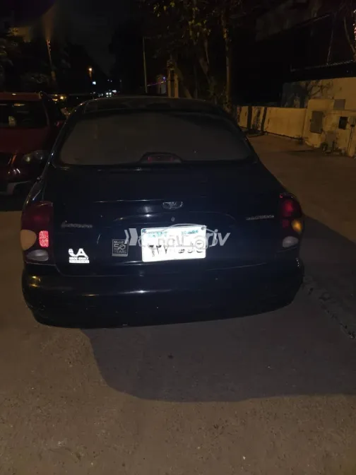 دايو لانوس 2001 أسود مستعملة للبيع - 2