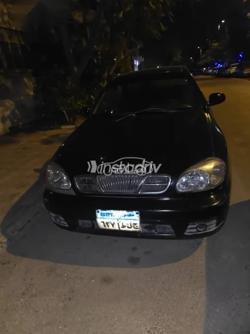 دايو لانوس 2001 أسود مستعملة للبيع - 3