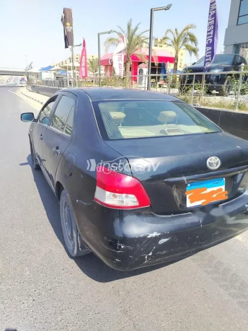 Toyota Yaris 2008 Black Used for Sale - 2
