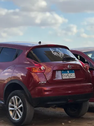 نيسان جوك 2014 أبيض مستعملة للبيع