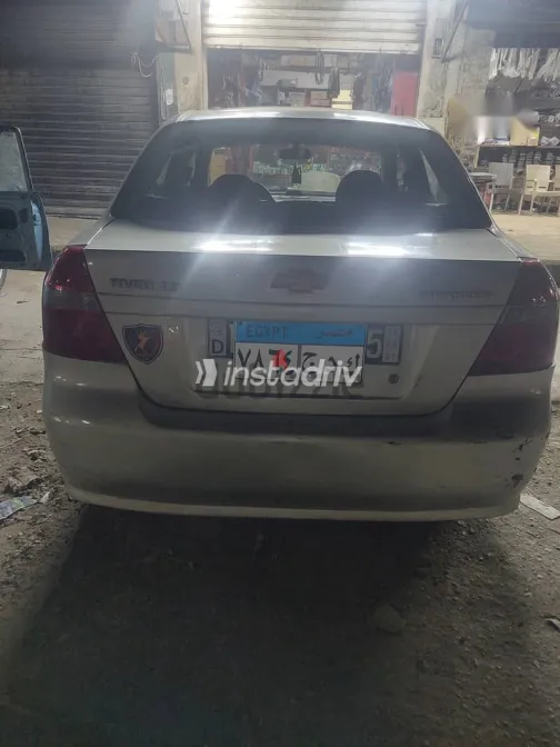 شيفروليه افيو 2007 فضي مستعملة للبيع - 2