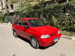 كيا برايد 1998 أحمر مستعملة للبيع