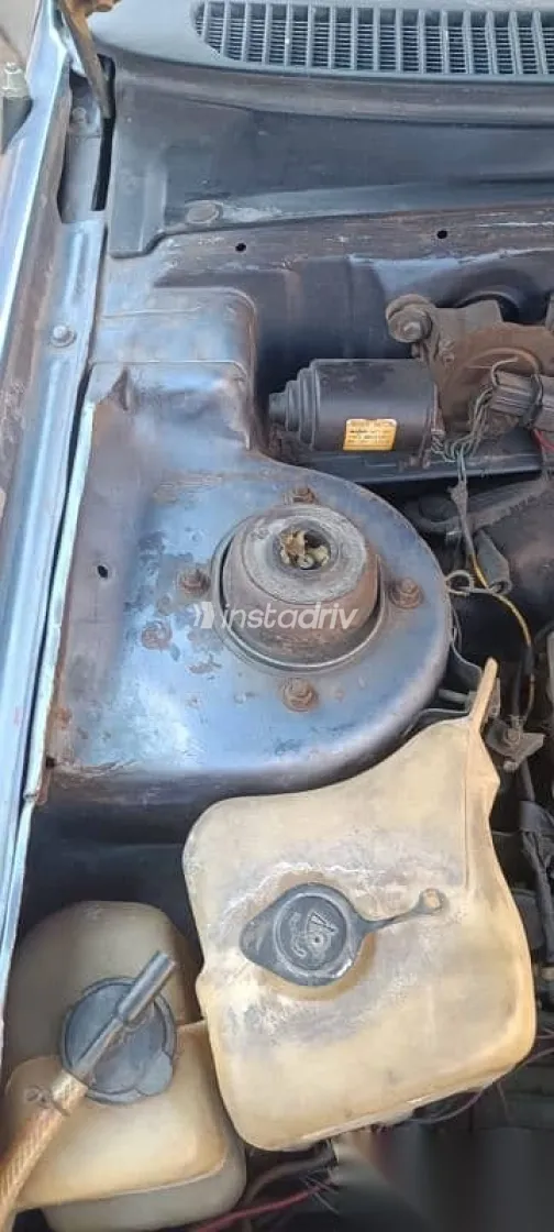 هيونداي اكسيل 1996 أزرق غامق مستعملة للبيع - 2