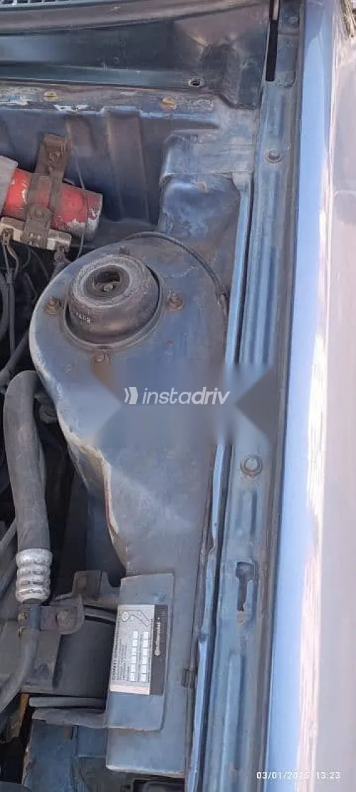 هيونداي اكسيل 1996 أزرق غامق مستعملة للبيع - 3