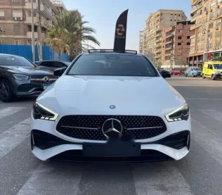 مرسيدس CLA 200 2024 أبيض مستعملة للبيع