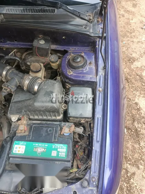 هيونداي اكسنت 1995 أزرق غامق مستعملة للبيع - 7