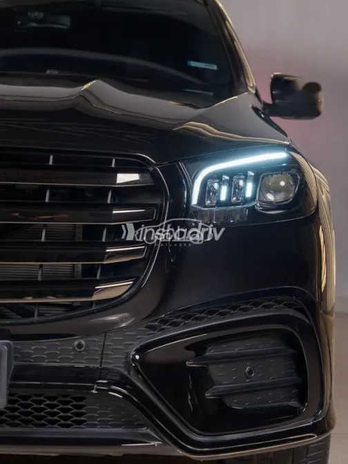 مرسيدس GLS 2024 أسود مستعملة للبيع - 2