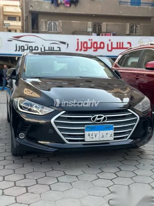 Hyundai Elantra 2019 Black Used for Sale - 2