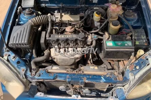 دايو لانوس 1999 أزرق غامق مستعملة للبيع - 5