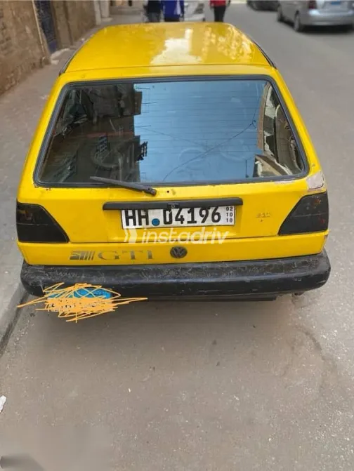 Volkswagen Golf 1984 Yellow Used for Sale - 4