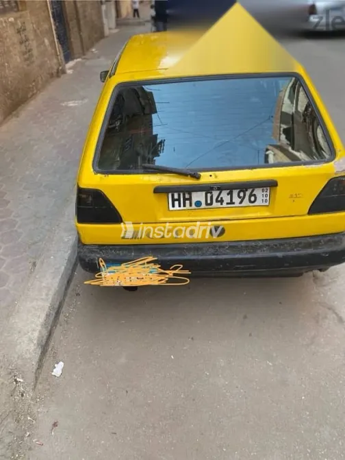Volkswagen Golf 1984 Yellow Used for Sale - 8