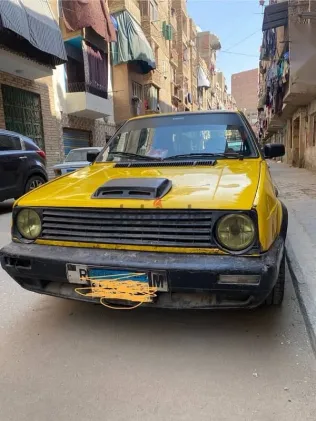 Volkswagen Golf 1984 Yellow Used for Sale