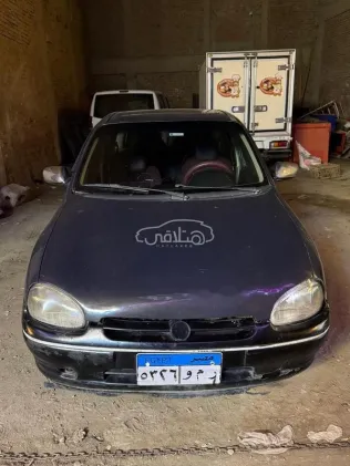 اوبل كورسا 1997 أزرق غامق مستعملة للبيع
