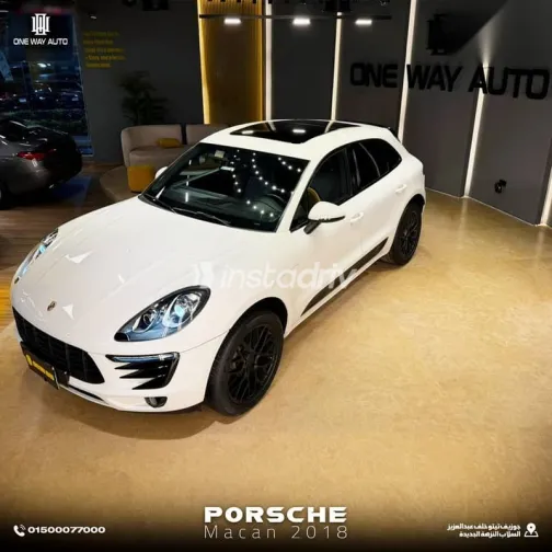 بورش ماكان 2018 أبيض مستعملة للبيع - 4